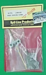 Keil Line (scale City) #48-316 Crossing Signal Kit Details Below. Fixed Price $25.00.