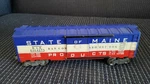 Lionel Postwar 6464-275 State Of Maine Boxcar. Fixed Price $89.73.