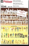 Preiser People During Sports & Leisure, Figures Ho, 1/87, 80 Unpainted 16346. Fixed Price $29.59.