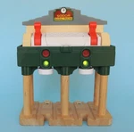 Gullane/mattel Thomas Wooden Railway Sodor Signal House Working Lights & Sounds!. Fixed Price $22.00.