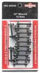 Intermountain Ho All Brass Insulated Wheel Sets PKG(12) 33IN 40050. Fixed Price $28.98.