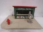 1957-60 Vintage Lionel #128 Scale Animated Newstand Tested Original Box. Fixed Price $149.99.