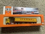 Con-cor 1002, Tractor + Dump Trailer Truck, Stevens Trucking, Ho Scale 1:87. Fixed Price $23.00.