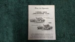 Lionel # 3362 3364 Mpc Unloading Car Instructions Photocopy. Fixed Price $5.00.