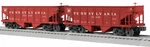 Lionel Scale #2326490 Pennsylvania Gla Hopper 2-PACK. Fixed Price $199.99.