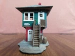 Atlas Signal Tower Pre-assembled From Kit# 704 Ho. Fixed Price $14.00.
