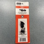 Micro-trains 00302026 Bettendorf Trucks W/ Low Profile & Short Couplers 1000-1. Fixed Price $9.99.