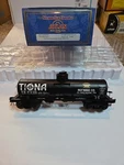 Atlas Gauge 3003828-1 Tiona Refining Co 8,000 Gallon Tank Car #216 Limited Edi. Fixed Price $64.95.