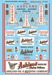 Microscale 87-1002 Ho 1924-1960 Ashland & Pepper Gas Station Signs Decal Sheet. Fixed Price $6.99.