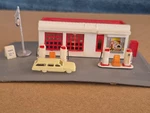Scale Bachmann Rare Vintage 7100-200 Esso Gas Station.. Fixed Price $26.99.