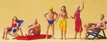 Preiser Recreation Amp; Sports Beachgoers Sitting, Standing (6) - Model. Fixed Price $33.17.