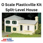 Bachmann 45607 Split-level House Plasticville Kit Model Railroading New. Fixed Price $24.00.