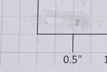 Lionel 2344-10 Left Hand Clear Raised Marker Lens/numberboard (50). Fixed Price $50.00.