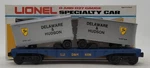 Lionel 6-9226 Gauge Delaware And Hudson Flatcar With Trailers Ex/box. Fixed Price $20.49.