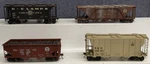 Assorted Scale 2-RAIL Gauge Custom Painted Hoppers 4. Fixed Price $69.99.