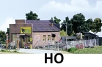 Scale Harlee & Sons Cycle Shop "building Kit" DPM-40600. Fixed Price $67.99.