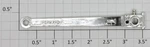 Lionel 85104-560 4-4-2 Atlantic Right Hand Silver Plated Drive Rod (10). Fixed Price $24.00.