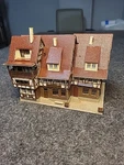 Vollmer Ho #3693 - Police Station W/ Prison Building Vintage Fully Assembled. Fixed Price $59.99.