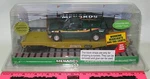 Menards Flat Car With F-150 Security Truck Working Headlights And Tail. Fixed Price $54.00.