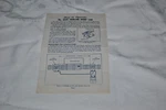 Lionel No How To Operate Twin-bin Dump Car Instructions 3359-79-12-55-TT. Fixed Price $10.59.