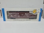 Bachmann Silver Series Premium Ho Western Maryland 50' Plug Door Box Car #18037. Fixed Price $14.99.