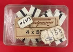 Vintage Fleischmann 6913 Ho Train Crossing Symbol Of 4 Original Packaging. Fixed Price $9.99.