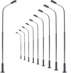 LQS07 10PCS Model Railway Train Lamp Post 7CM Or 2.76INCH Street Bright White Li. Fixed Price $14.54.