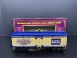 Mth 20-94340 Marsh Wheeling Cigars 36' Woodsided Reefer Car #1115 Lnib. Fixed Price $80.00.