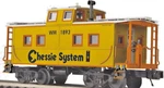 Chessie (mthrrc 2008) Steel Caboose 20-91263. Fixed Price $100.00.