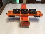 Nice Lionel Postwar 6362 Truck Flat Car In Rough Ob #2. Fixed Price $25.00.