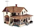Woodland Scenics 1/87 Scale Corner Porch House Pre-fab Structure Kit Pf 5196. Fixed Price $58.19.