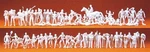 Preiser 16346 Ho Scale Unpainted Figure Set Sport & Leisure. Fixed Price $39.99.