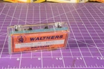 Nib Walthers Ho Caboose Metal Trucks 933-818 Original Case. Fixed Price $11.80.