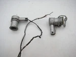 Lionel 79 Highway Crossing Signal Parts: Lamp Sockets, Two Pcs, Nos, Silver, Exc. Fixed Price $14.00.