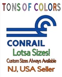 Conrail Die Cut Vinyl Decal Sticker Railroads Railroadiana Model Trains Lionel. Fixed Price $14.99.