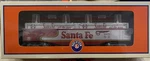 Lionel Santa Fe Gondola With Coil Covers 6-83874. Fixed Price $100.00.