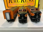 Mth Railking 30-2172-1 Alco Pa Aba Diesel Set W/proto Sound Tca 1999 Convention. Fixed Price $395.00.