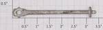Lionel 1001-18 Short Scout Drive Rod (10). Fixed Price $15.00.