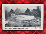 Ho 1/87 Scale Campbell Models Kit 416-2495 Saez Sash & Door. Fixed Price $49.95.