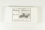Jordan Products Highway Miniatures Ho Railway Express Truck Kit 360-214. Fixed Price $14.99.