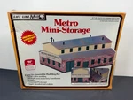 Life Like Metro Mini Storage Scale Train Building Plastic Model Kit. Fixed Price $19.99.