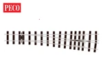 Peco SL-E695 R/h Medium Radius Turnout Electrofrog SM32 Gauge Code 200 T48. Fixed Price $91.90.