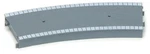 Hornby R462 Curved Large Radius Platform Section Grey Plastic 00 Gauge. Fixed Price $10.64.
