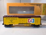 Vintage 1979 Lionel 6-9881 Rath Packing Billboard Reefer Indian / Chief Le New. Fixed Price $29.99.