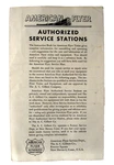 Original American Flyer #M2626-3 1950 Authorized Service Stations List. Fixed Price $6.99.