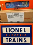 Lionel Gauge Berkshire 726 Century Club Boxcar #29226 Nib. Fixed Price $12.00.