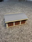 Vollmer Ho 21359 Fire Station Garage Fully Assembled. Fixed Price $29.99.