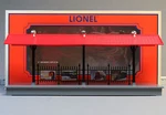 Lionel Red Roof Station Platform Train Passenger Freight With Billboards 6-83496. Fixed Price $29.47.