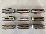Marx M10005 Streamline Train Set Of 9 Pieces. Fixed Price $95.00.