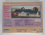 Ihc Scale - Ranch House With Attached 2 Car Garage Kit #4944 Sealed. Fixed Price $25.33.